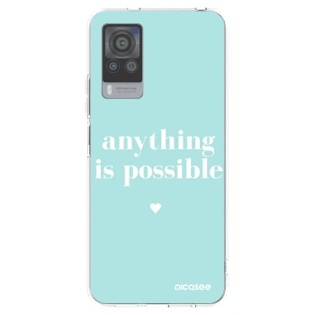 Picasee husă transparentă din silicon pentru Vivo X60 Pro 5G - Anything is possible