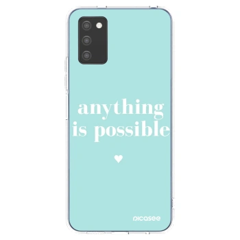 Husă pentru Samsung Galaxy A03s A037G - Anything is possible