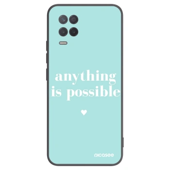 Picasee husă neagră din silicon pentru Realme 8 5G - Anything is possible