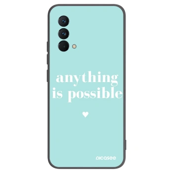 Picasee husă neagră din silicon pentru Realme GT Master Edition 5G - Anything is possible