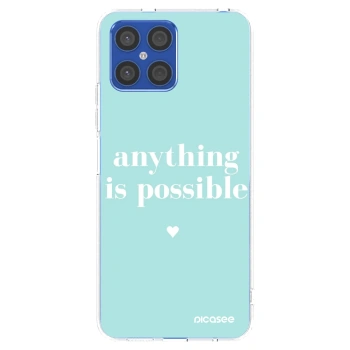 Picasee husă transparentă din silicon pentru Honor X8 4G - Anything is possible