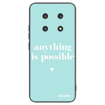 Picasee husă neagră din silicon pentru Honor Magic4 Lite 5G - Anything is possible