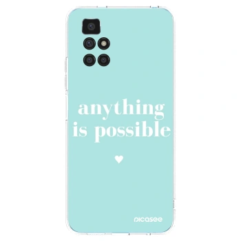Picasee husă transparentă din silicon pentru Xiaomi Redmi 10 (2022) - Anything is possible