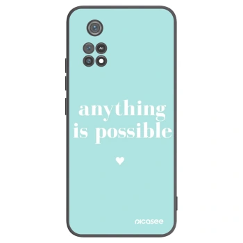 Picasee husă neagră din silicon pentru Xiaomi Poco M4 Pro - Anything is possible