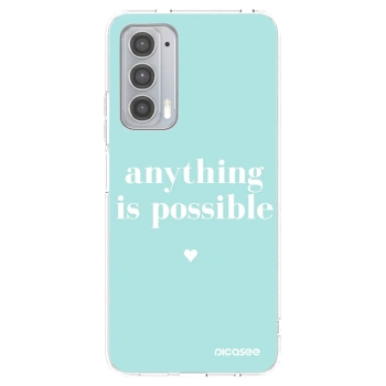 Husă pentru Motorola Edge 20 - Anything is possible