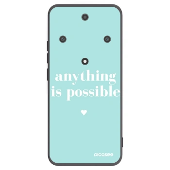Picasee husă neagră din silicon pentru Honor Magic5 Lite 5G - Anything is possible