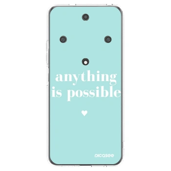 Picasee husă transparentă din silicon pentru Honor Magic5 Lite 5G - Anything is possible