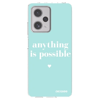 Picasee husă transparentă din silicon pentru Xiaomi Redmi Note 12 Pro+ 5G - Anything is possible