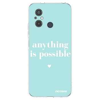 Picasee husă transparentă din silicon pentru Xiaomi Redmi 12C - Anything is possible