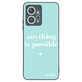 Picasee husă neagră din silicon pentru Xiaomi Redmi Note 12 4G - Anything is possible
