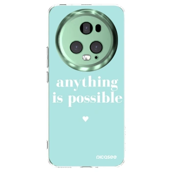 Picasee husă transparentă din silicon pentru Honor Magic5 Pro - Anything is possible