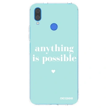 Picasee husă transparentă din silicon pentru Huawei Nova 3 - Anything is possible