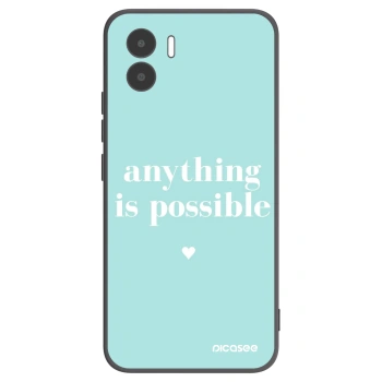 Picasee husă neagră din silicon pentru Xiaomi Redmi A2 - Anything is possible