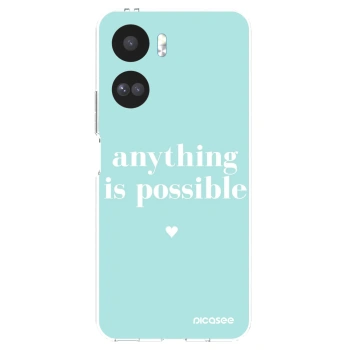 Picasee husă transparentă din silicon pentru Honor 90 Lite 5G - Anything is possible