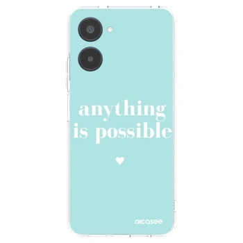 Picasee husă transparentă din silicon pentru Realme 10 4G - Anything is possible
