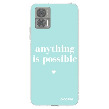 Picasee husă transparentă din silicon pentru Motorola Edge 30 Neo - Anything is possible