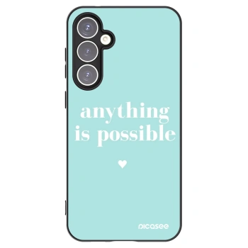 Picasee husă neagră din silicon pentru Samsung Galaxy S23 FE S711B - Anything is possible