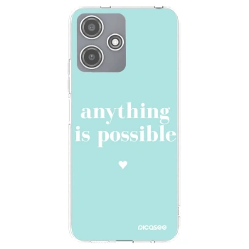 Picasee husă transparentă din silicon pentru Xiaomi Redmi 12 5G - Anything is possible