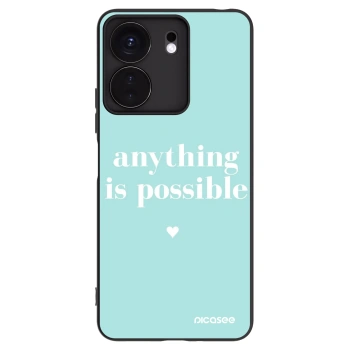 Picasee husă neagră din silicon pentru Xiaomi Redmi 13C 4G - Anything is possible