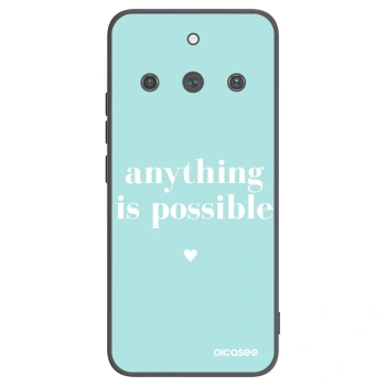 Picasee husă neagră din silicon pentru Realme 11 Pro+ - Anything is possible