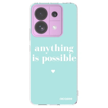 Picasee husă transparentă din silicon pentru Xiaomi Redmi Note 13 Pro 5G - Anything is possible