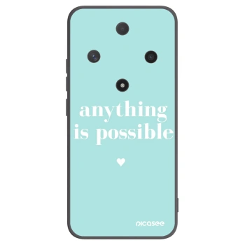 Picasee husă neagră din silicon pentru Honor Magic6 Lite 5G - Anything is possible