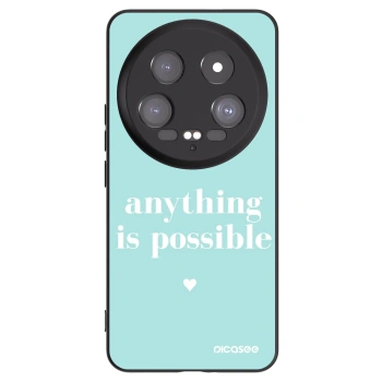 Picasee husă neagră din silicon pentru Xiaomi 14 Ultra - Anything is possible