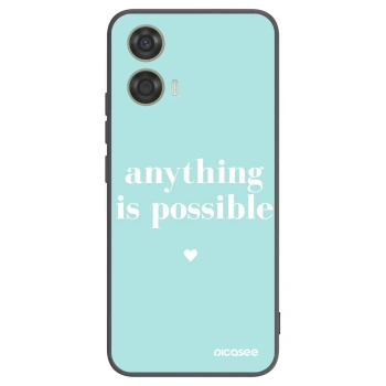 Husă pentru Motorola Moto G24 - Anything is possible