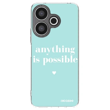 Picasee husă transparentă din silicon pentru Xiaomi Redmi 13 4G - Anything is possible