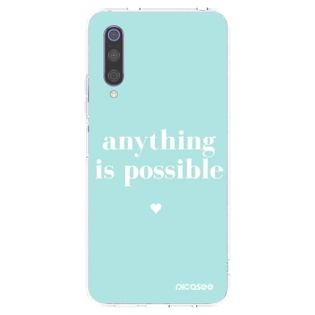 Picasee husă transparentă din silicon pentru Xiaomi Mi 9 - Anything is possible