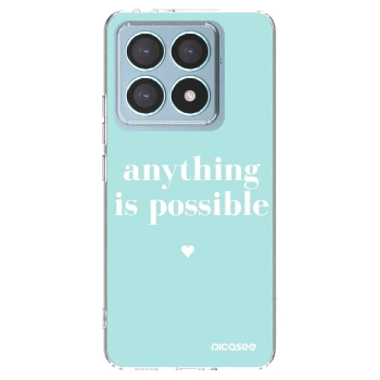 Picasee husă transparentă din silicon pentru Xiaomi 14T Pro - Anything is possible