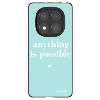 Picasee husă neagră din silicon pentru Xiaomi Redmi Note 14 Pro 5G - Anything is possible
