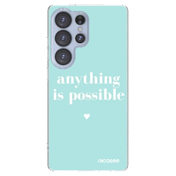 Picasee husă transparentă din silicon pentru Samsung Galaxy S25 Ultra 5G - Anything is possible