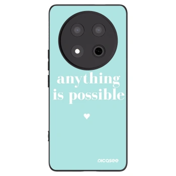Picasee husă neagră din silicon pentru Honor Magic7 Lite 5G - Anything is possible