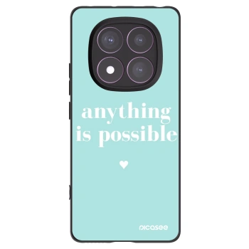 Picasee husă neagră din silicon pentru Xiaomi Redmi Note 14 Pro 4G - Anything is possible