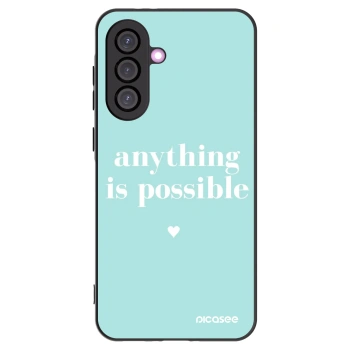 Picasee husă neagră din silicon pentru Samsung Galaxy A36 5G - Anything is possible