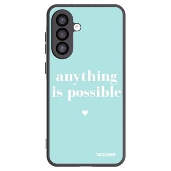 Picasee husă neagră din silicon pentru Samsung Galaxy A26 5G A266B - Anything is possible