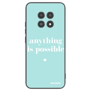 Picasee husă neagră din silicon pentru Realme 12X - Anything is possible