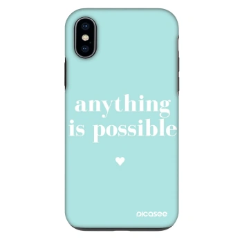 Husă pentru Apple iPhone X/XS - Anything is possible