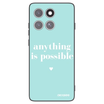 Picasee husă neagră din silicon pentru Motorola Edge 60 Pro - Anything is possible