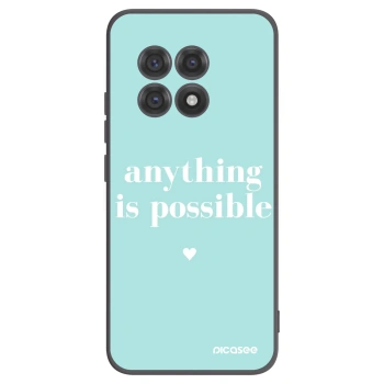 Picasee husă neagră din silicon pentru OnePlus 13R 5G - Anything is possible