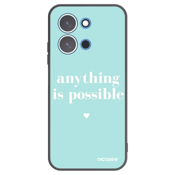 Picasee husă neagră din silicon pentru Xiaomi Redmi 15C 4G - Anything is possible