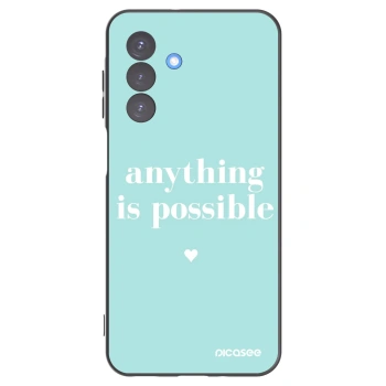 Picasee husă neagră din silicon pentru Samsung Galaxy A17 5G - Anything is possible
