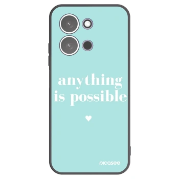 Picasee husă neagră din silicon pentru Xiaomi Redmi 15C 5G - Anything is possible
