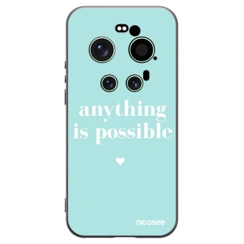 Picasee husă neagră din silicon pentru Xiaomi 17 Ultra - Anything is possible
