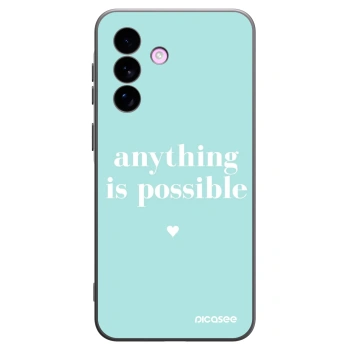 Picasee husă neagră din silicon pentru Samsung Galaxy A57 5G - Anything is possible