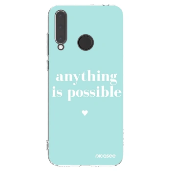 Picasee husă transparentă din silicon pentru Honor 20 Lite - Anything is possible