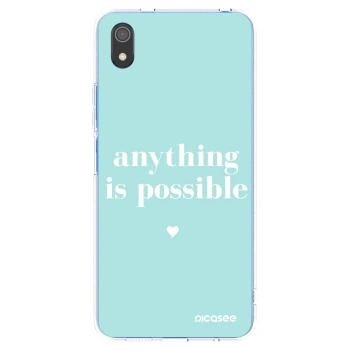 Picasee husă transparentă din silicon pentru Xiaomi Redmi 7A - Anything is possible