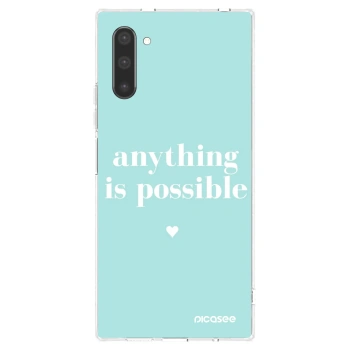Picasee husă transparentă din silicon pentru Samsung Galaxy Note 10 N970F - Anything is possible
