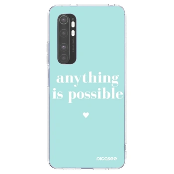 Picasee husă transparentă din silicon pentru Xiaomi Mi Note 10 Lite - Anything is possible